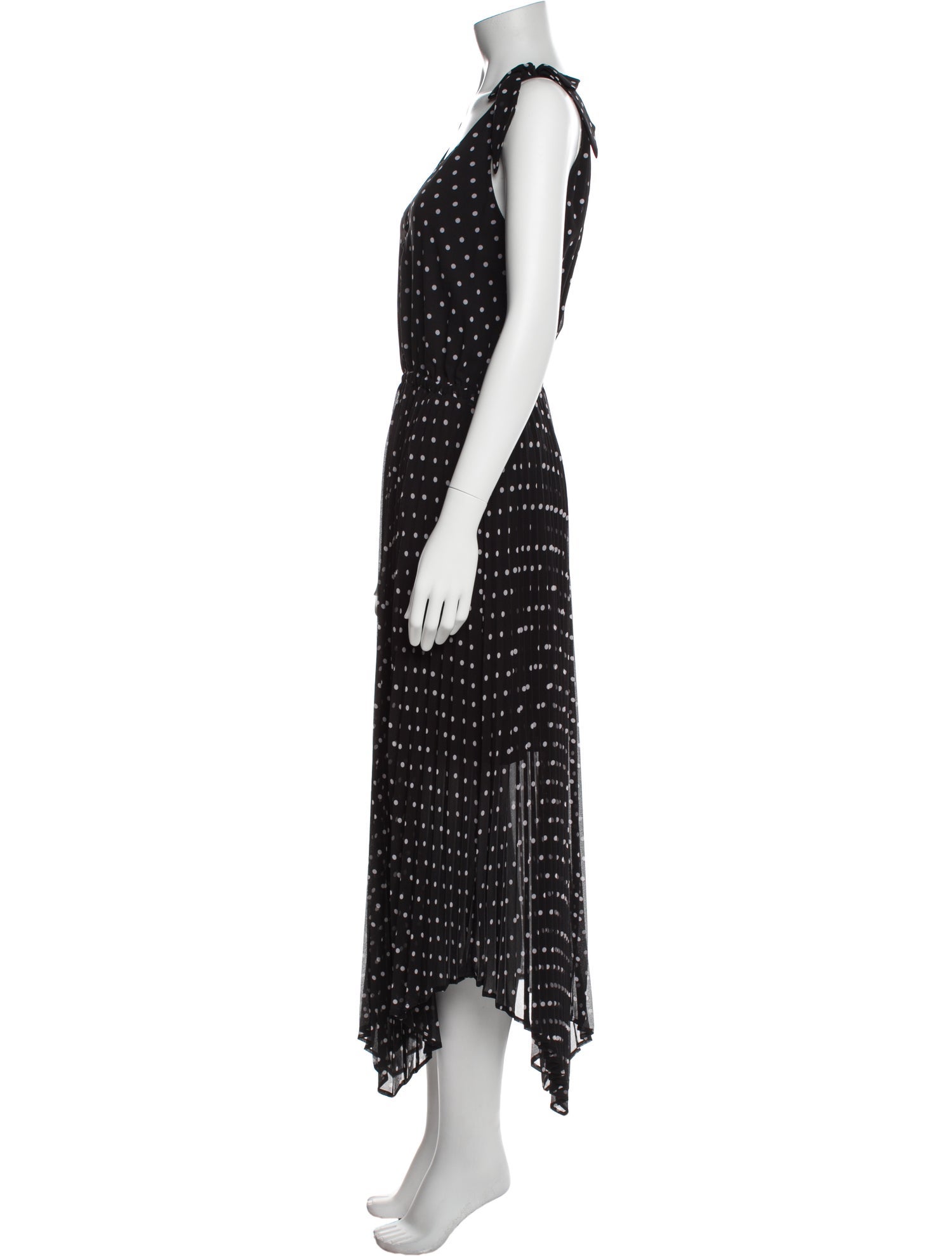 The Kooples Polka Dot Print Long Dress
