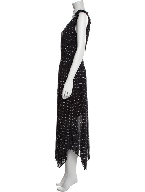 The Kooples Polka Dot Print Long Dress