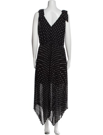 The Kooples Polka Dot Print Long Dress