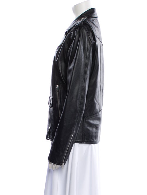 The Kooples Lambskin Biker Jacket