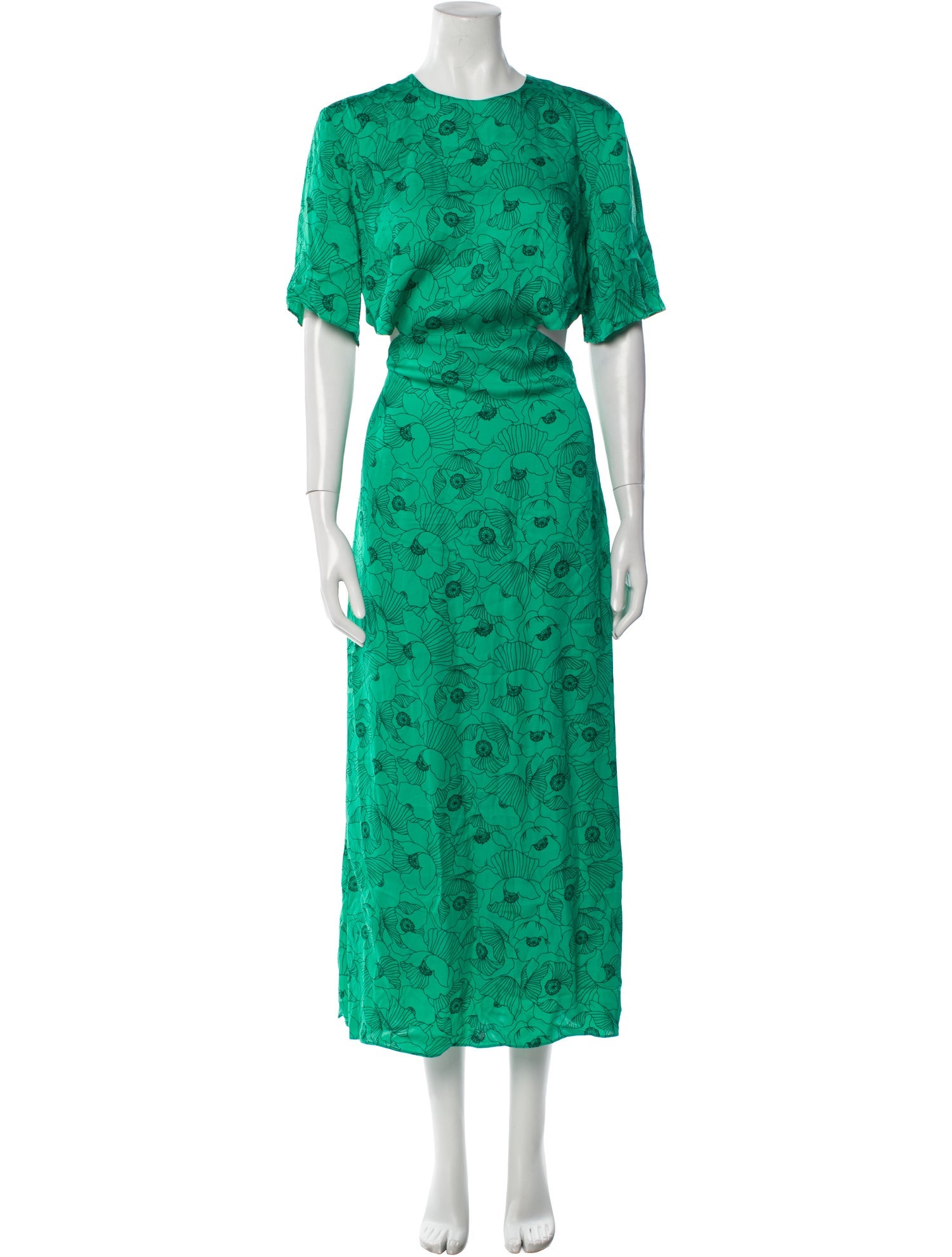 The Kooples Floral Print Long Dress w/ Tags