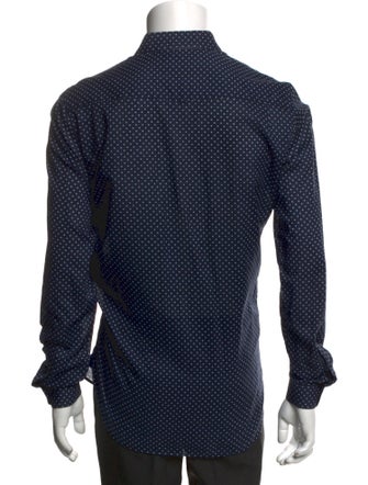 The Kooples Polka Dot Print Long Sleeve Shirt