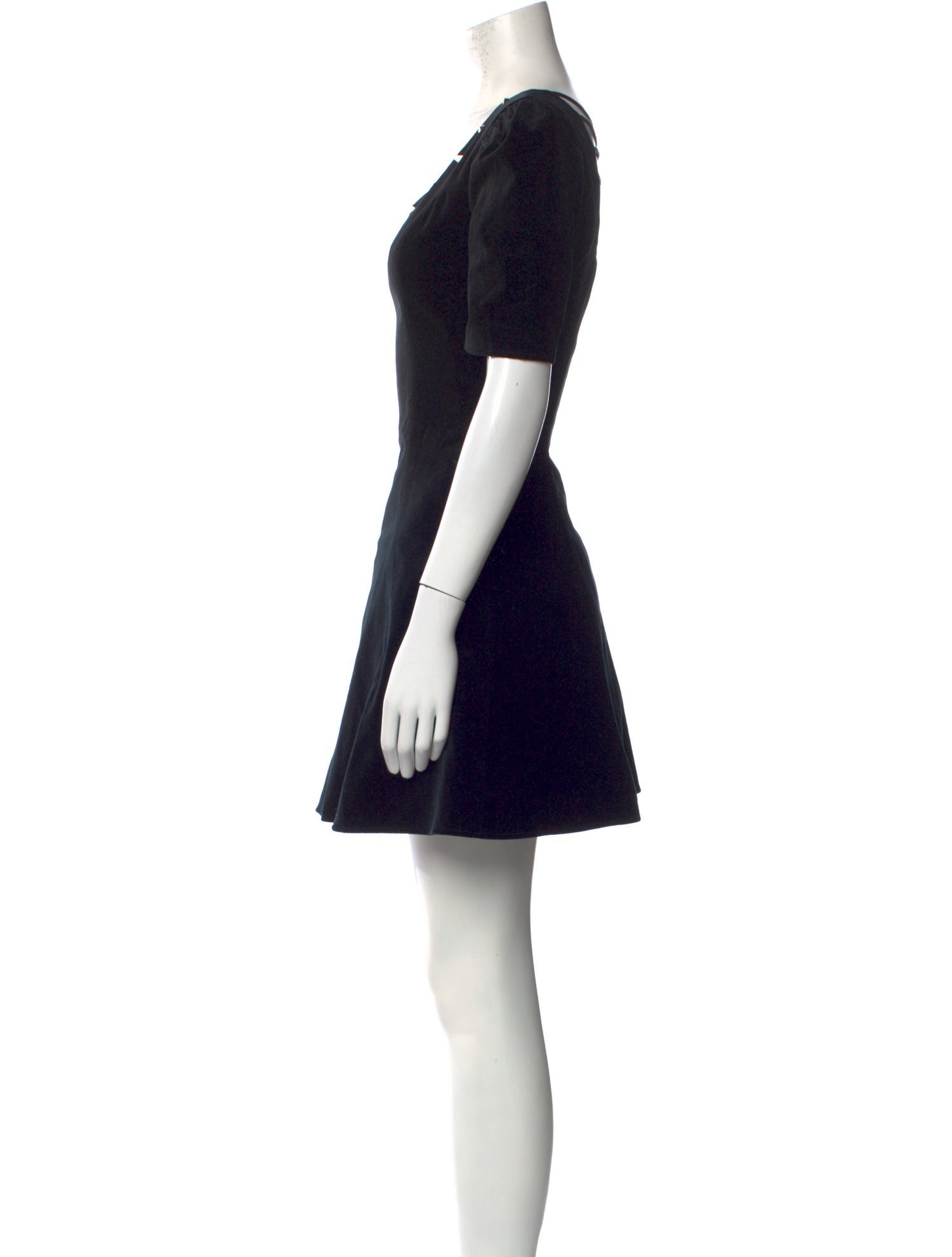 The Kooples Scoop Neck Mini Dress