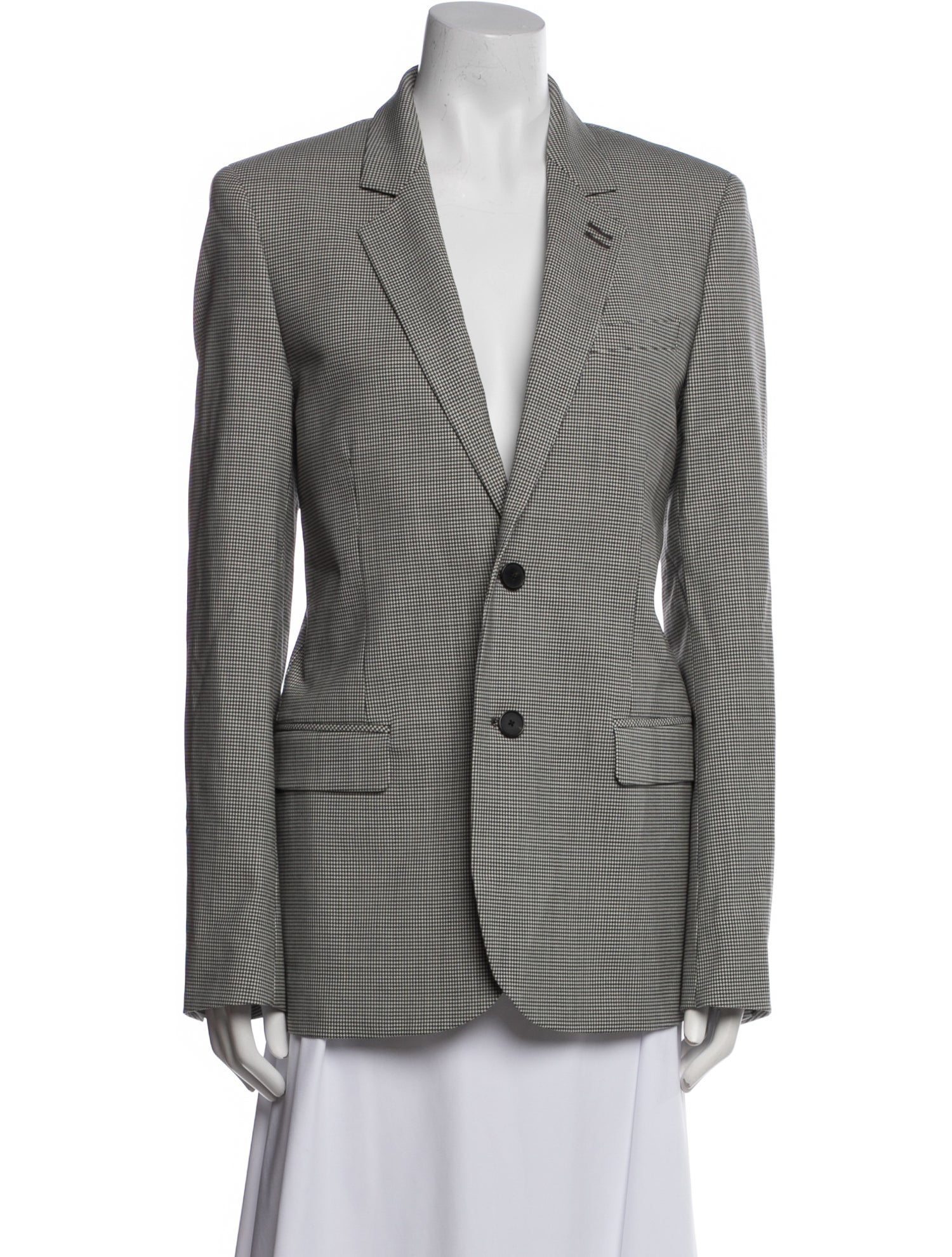 The Kooples Wool Plaid Print Blazer w/ Tags
