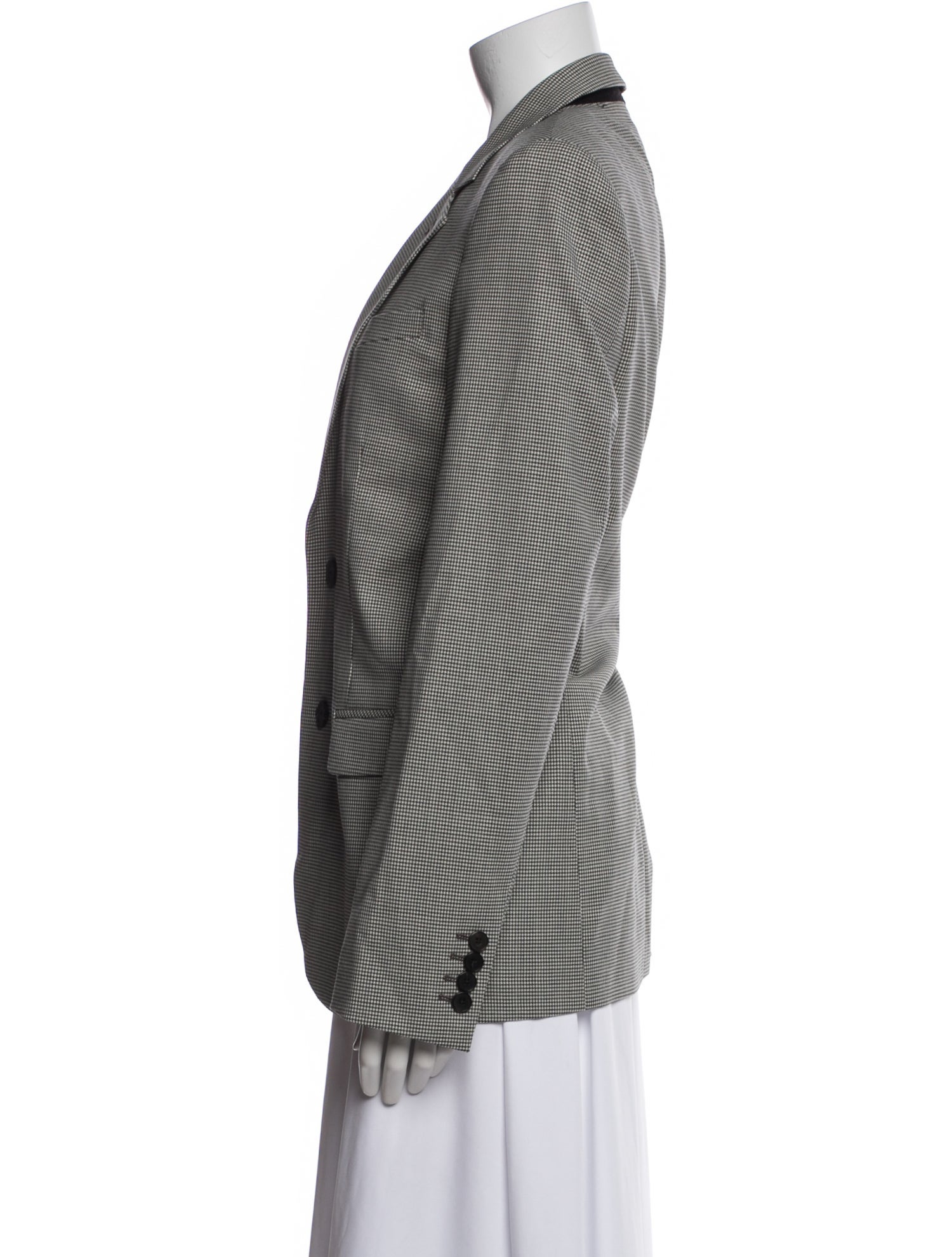 The Kooples Wool Plaid Print Blazer w/ Tags