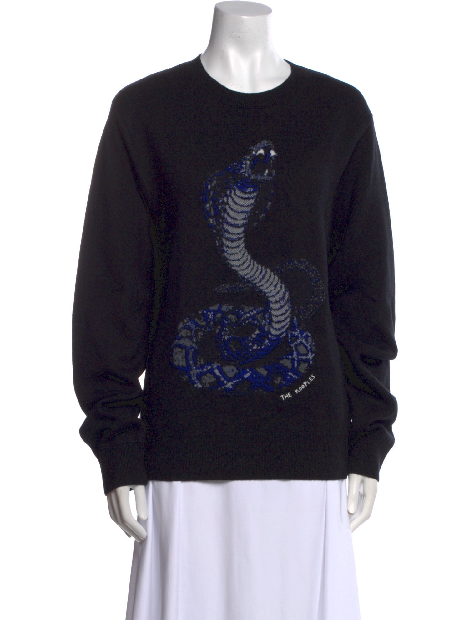 The Kooples Wool Graphic Print Sweater w/ Tags