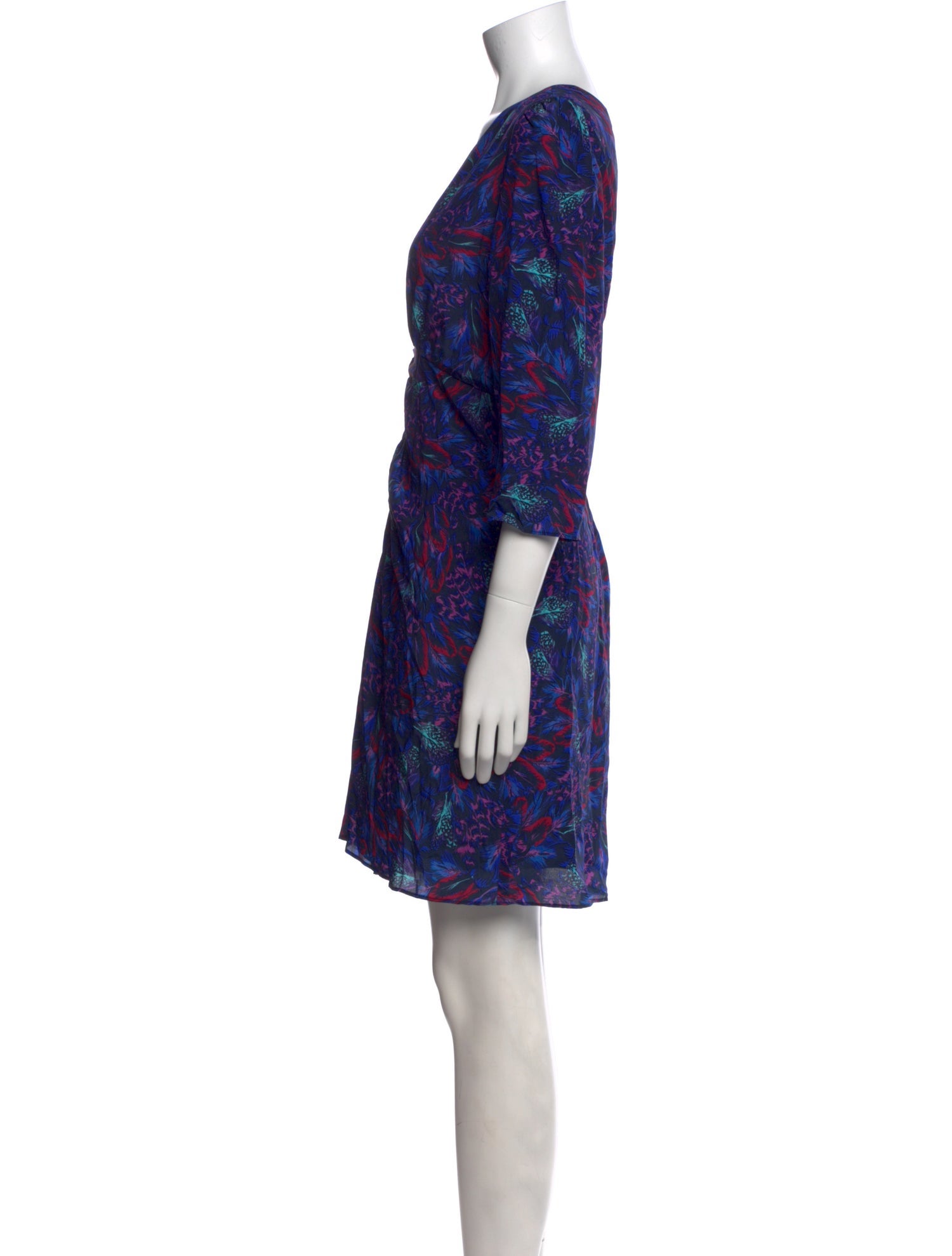 The Kooples Silk Knee-Length Dress