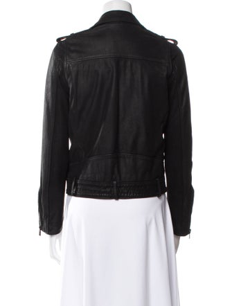 The Kooples Leather Biker Jacket