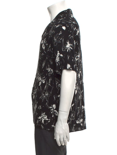 The Kooples Floral Print Short Sleeve Shirt