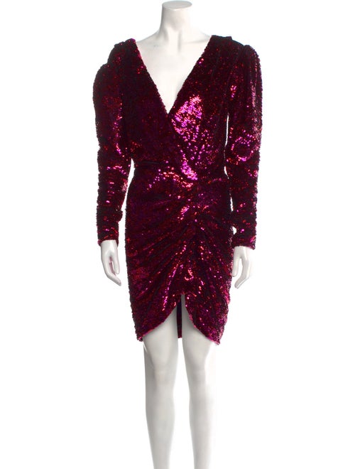 The Kooples V-Neck Mini Dress