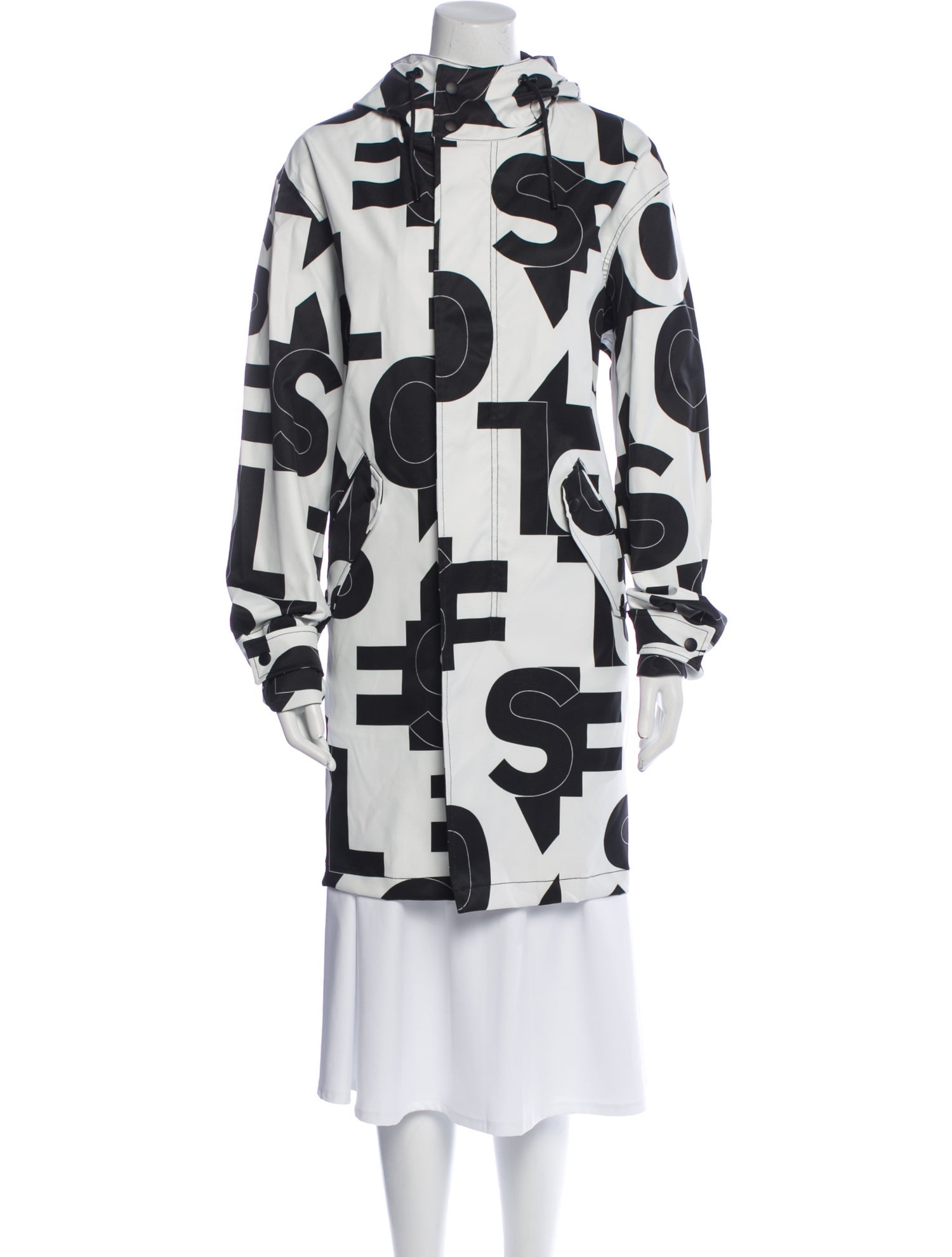 The Kooples Printed Trench Coat