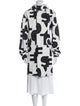 The Kooples Printed Trench Coat