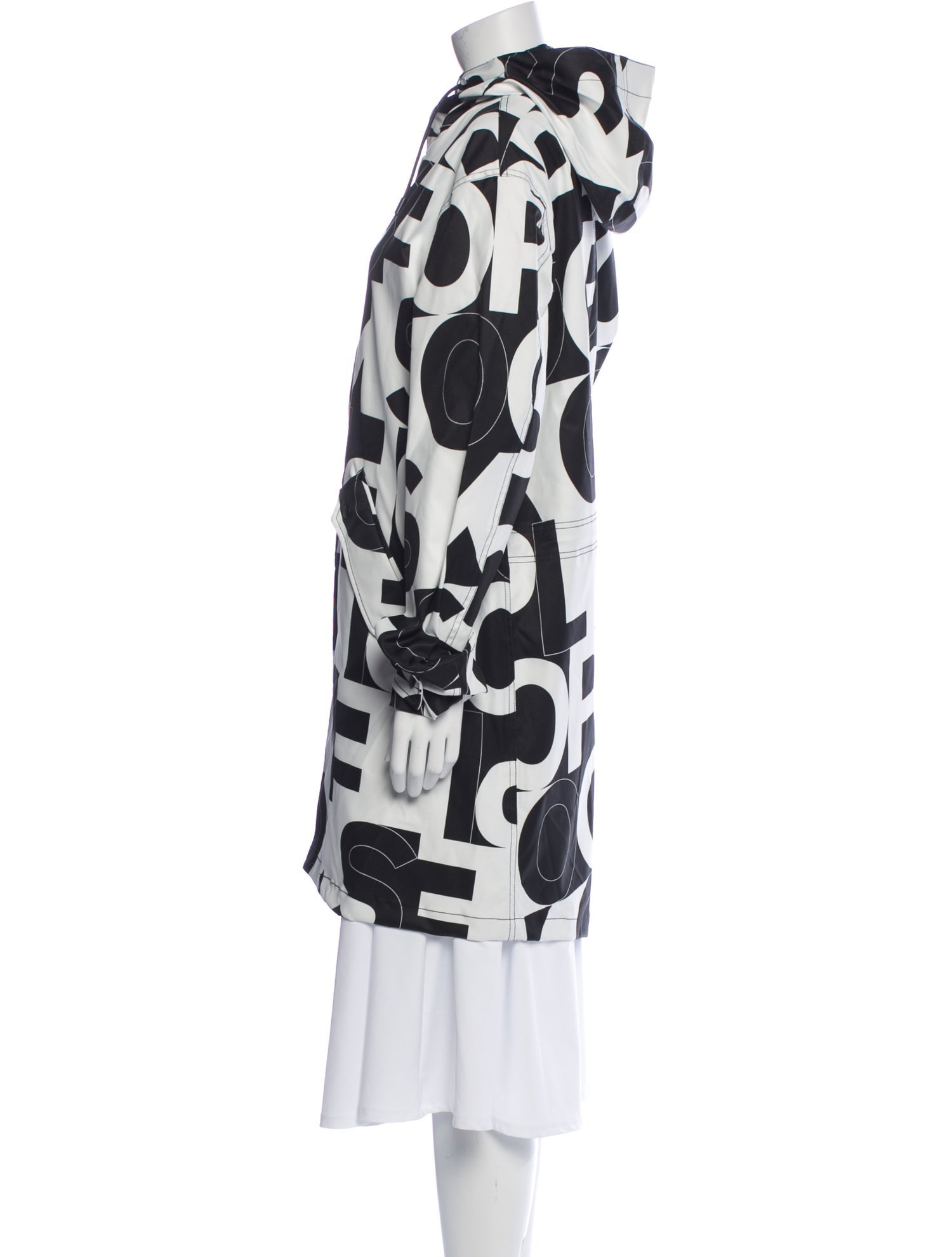 The Kooples Printed Trench Coat