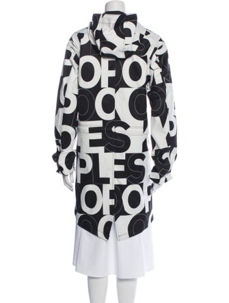 The Kooples Printed Trench Coat