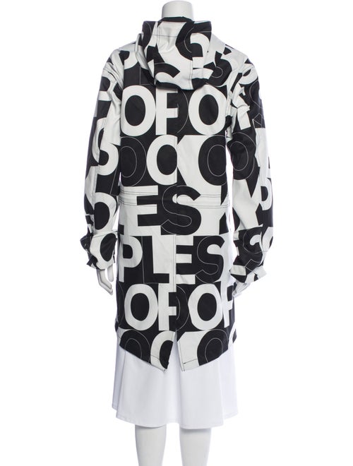 The Kooples Printed Trench Coat