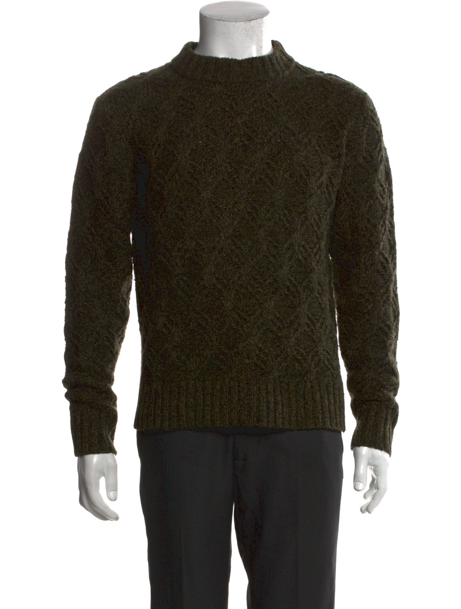 The Kooples Wool Mock Neck Pullover