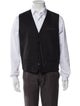 The Kooples Wool Chain-Link Accents Suit Vest