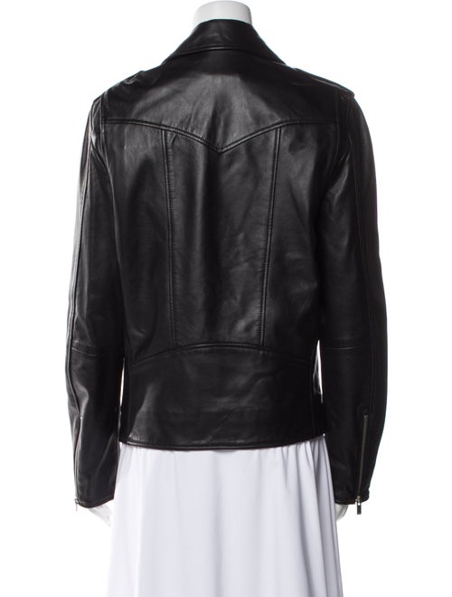 The Kooples Leather Biker Jacket