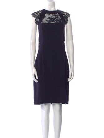 The Kooples Crew Neck Knee-Length Dress