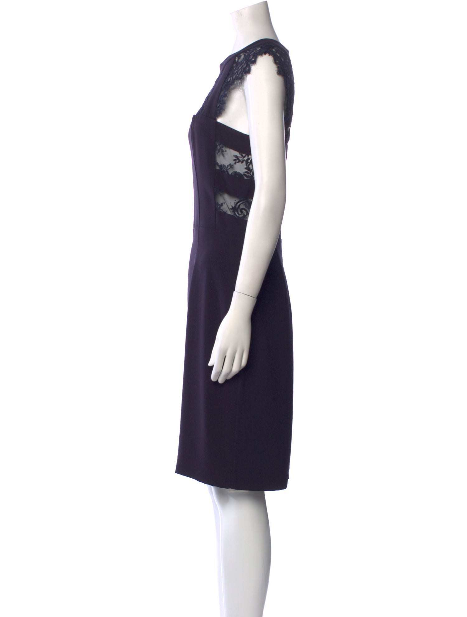 The Kooples Crew Neck Knee-Length Dress