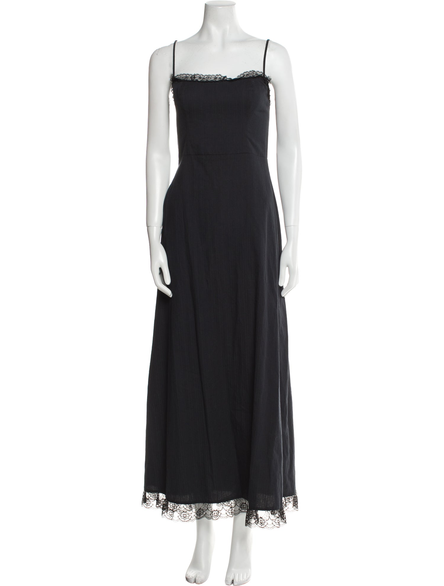 The Kooples Square Neckline Long Dress