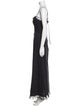 The Kooples Square Neckline Long Dress