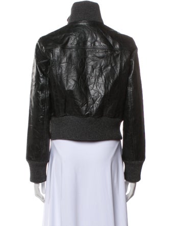 The Kooples Leather Biker Jacket