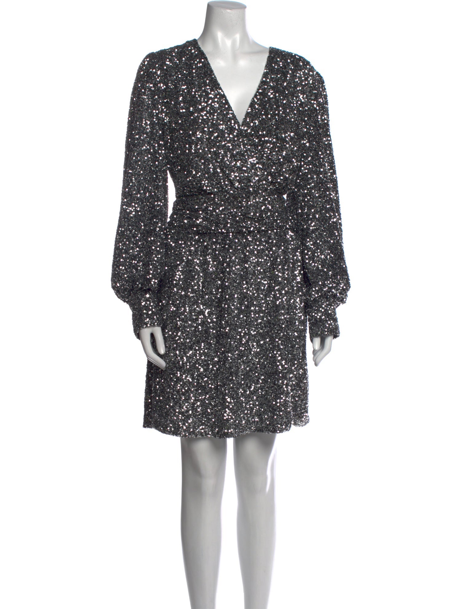 The Kooples V-Neck Mini Dress