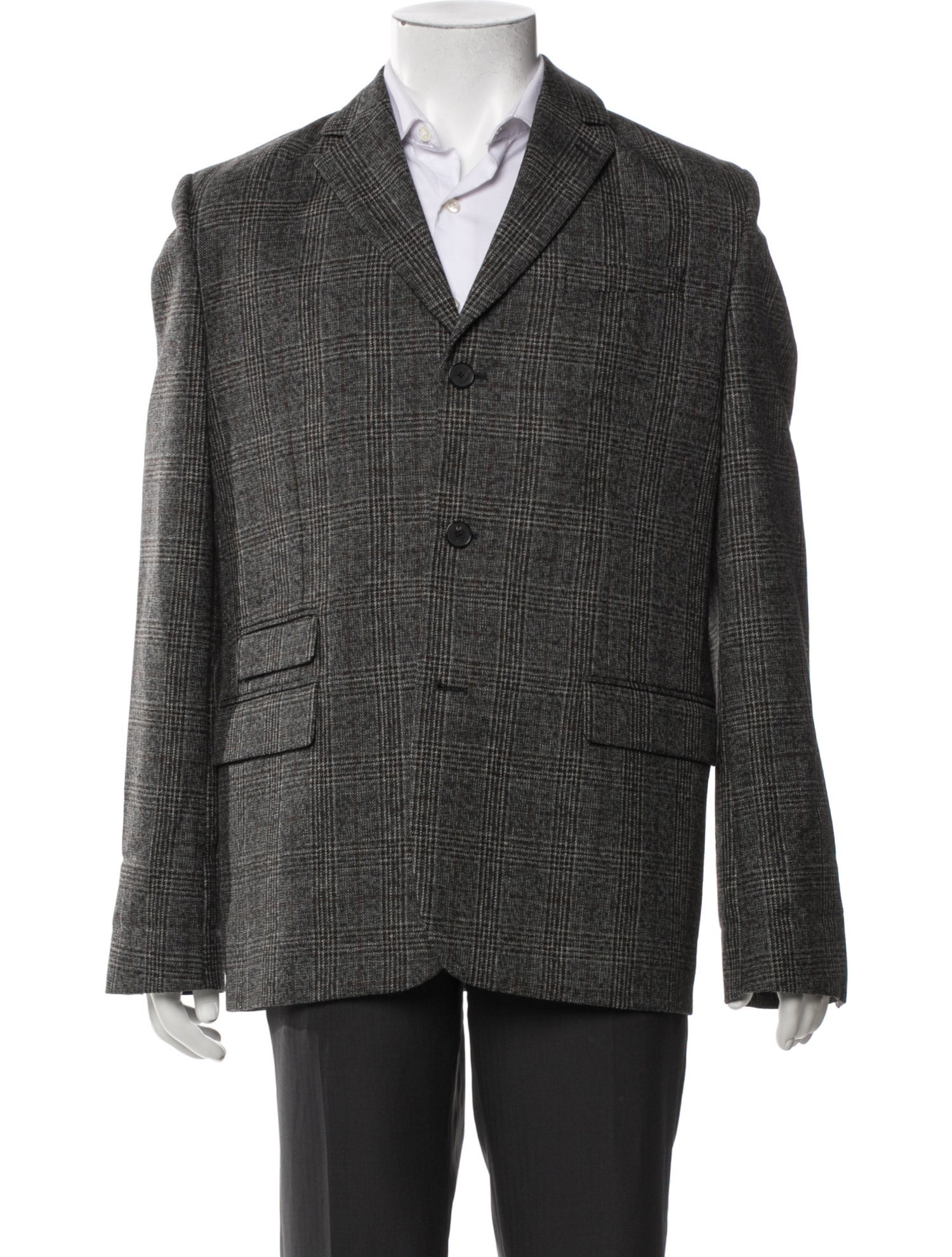 The Kooples Wool Houndstooth Print Peacoat w/ Tags