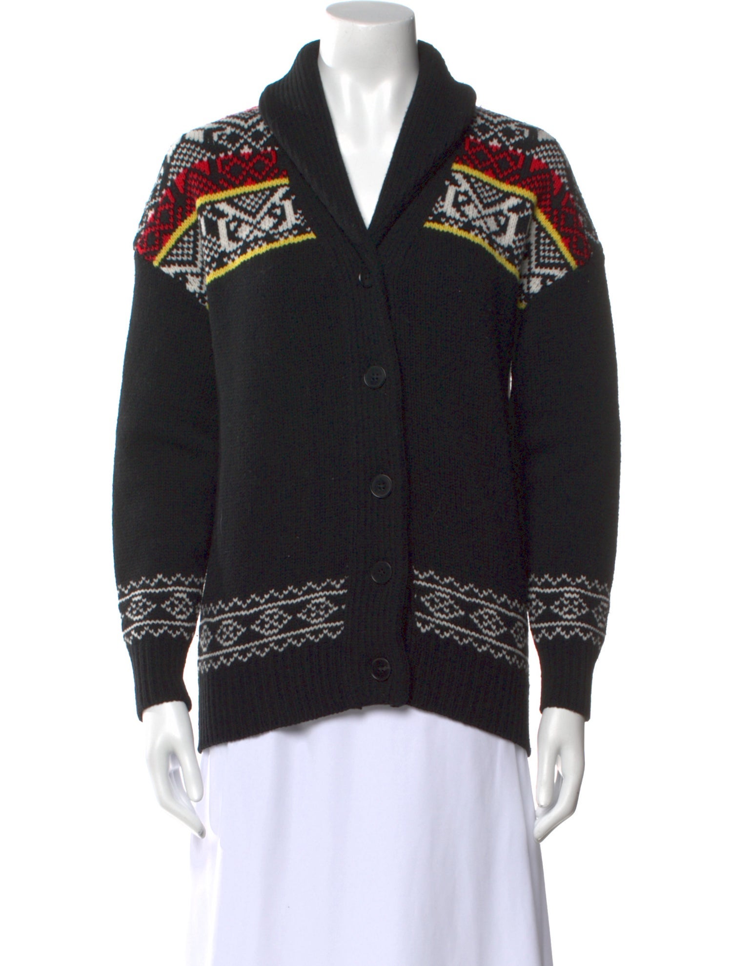 The Kooples Wool Printed Sweater