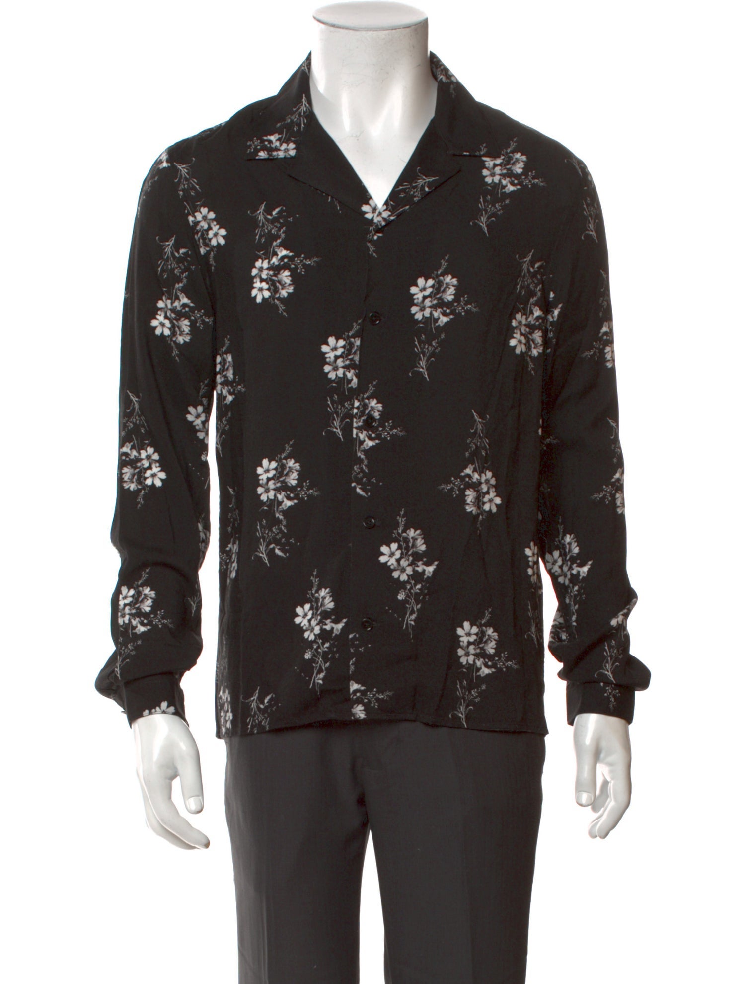 The Kooples Floral Print Long Sleeve Shirt w/ Tags