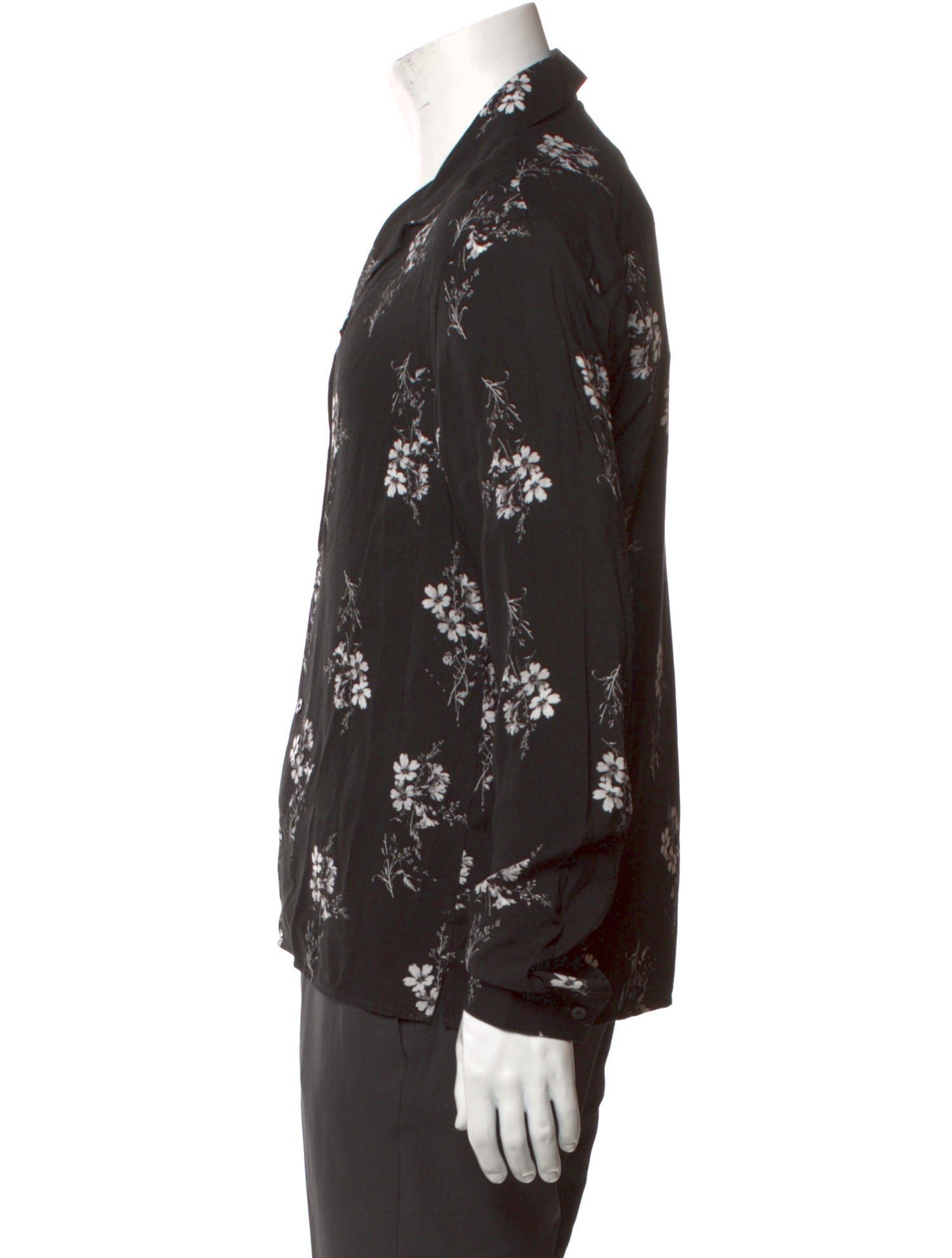 The Kooples Floral Print Long Sleeve Shirt w/ Tags
