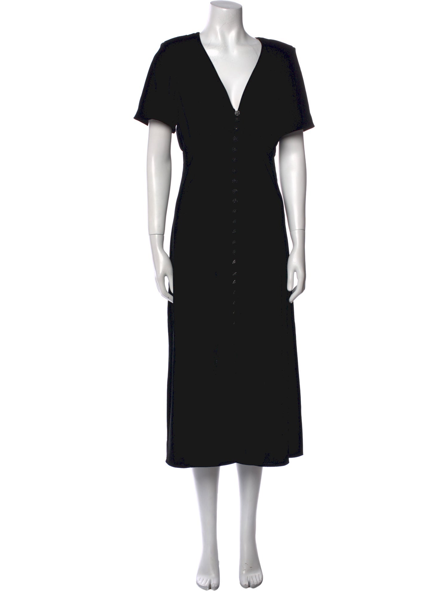 The Kooples V-Neck Long Dress