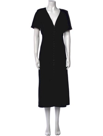 The Kooples V-Neck Long Dress