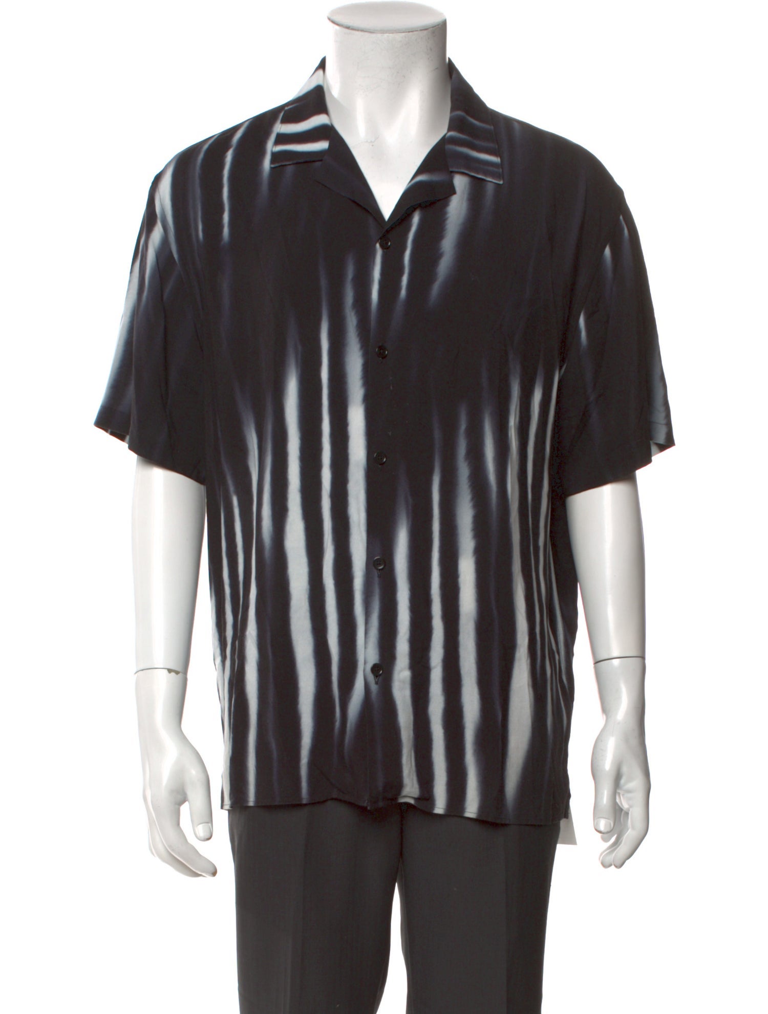 The Kooples Striped Short Sleeve Shirt