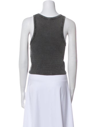 The Kooples Graphic Print Scoop Neck Sweater