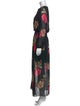 The Kooples Floral Print Long Dress