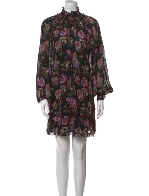 The Kooples Floral Print Mini Dress