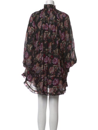 The Kooples Floral Print Mini Dress