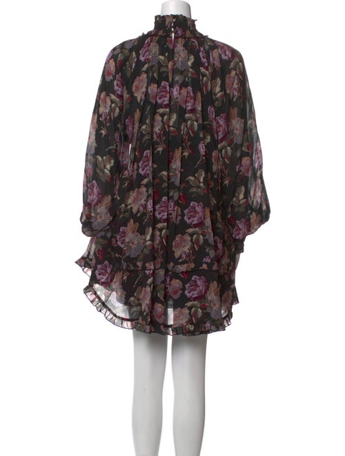 The Kooples Floral Print Mini Dress