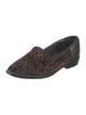 The Kooples Ponyhair Animal Print Loafers
