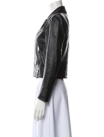 The Kooples Leather Biker Jacket