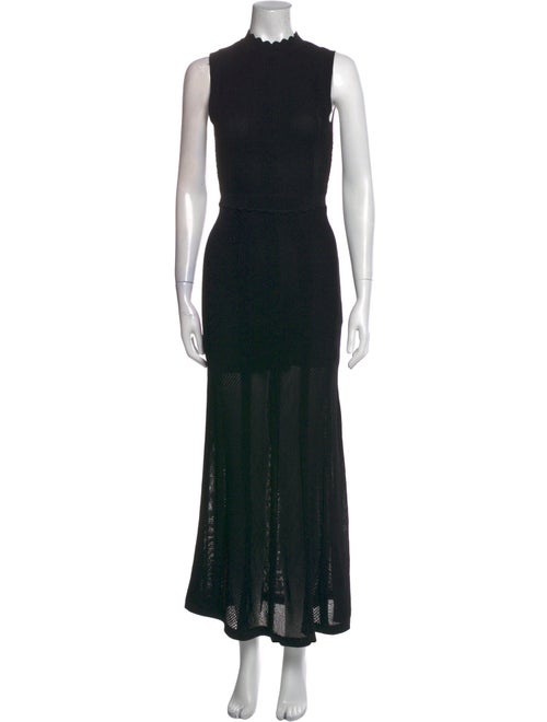 The Kooples Mock Neck Long Dress