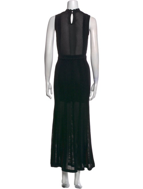 The Kooples Mock Neck Long Dress