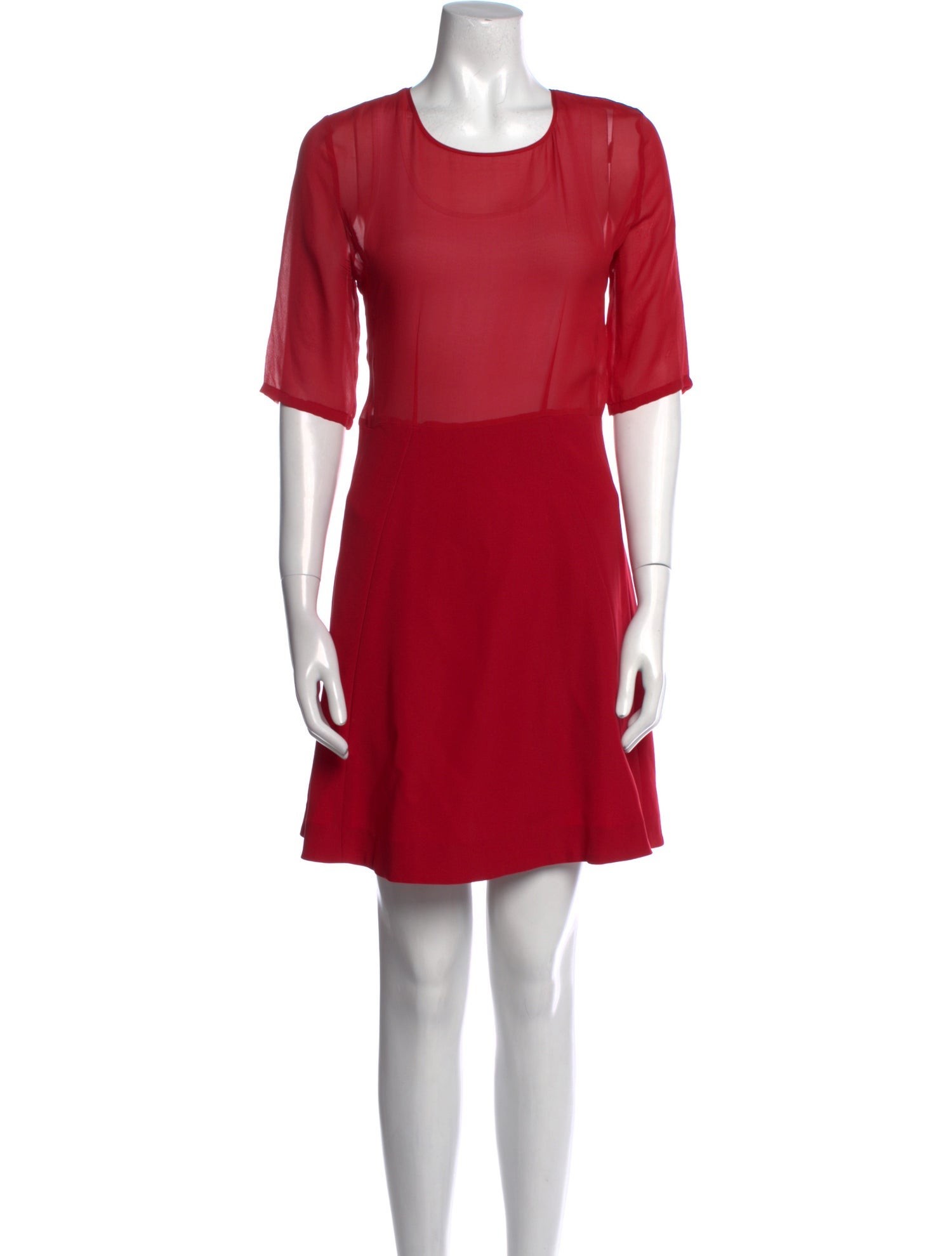 The Kooples Crew Neck Mini Dress