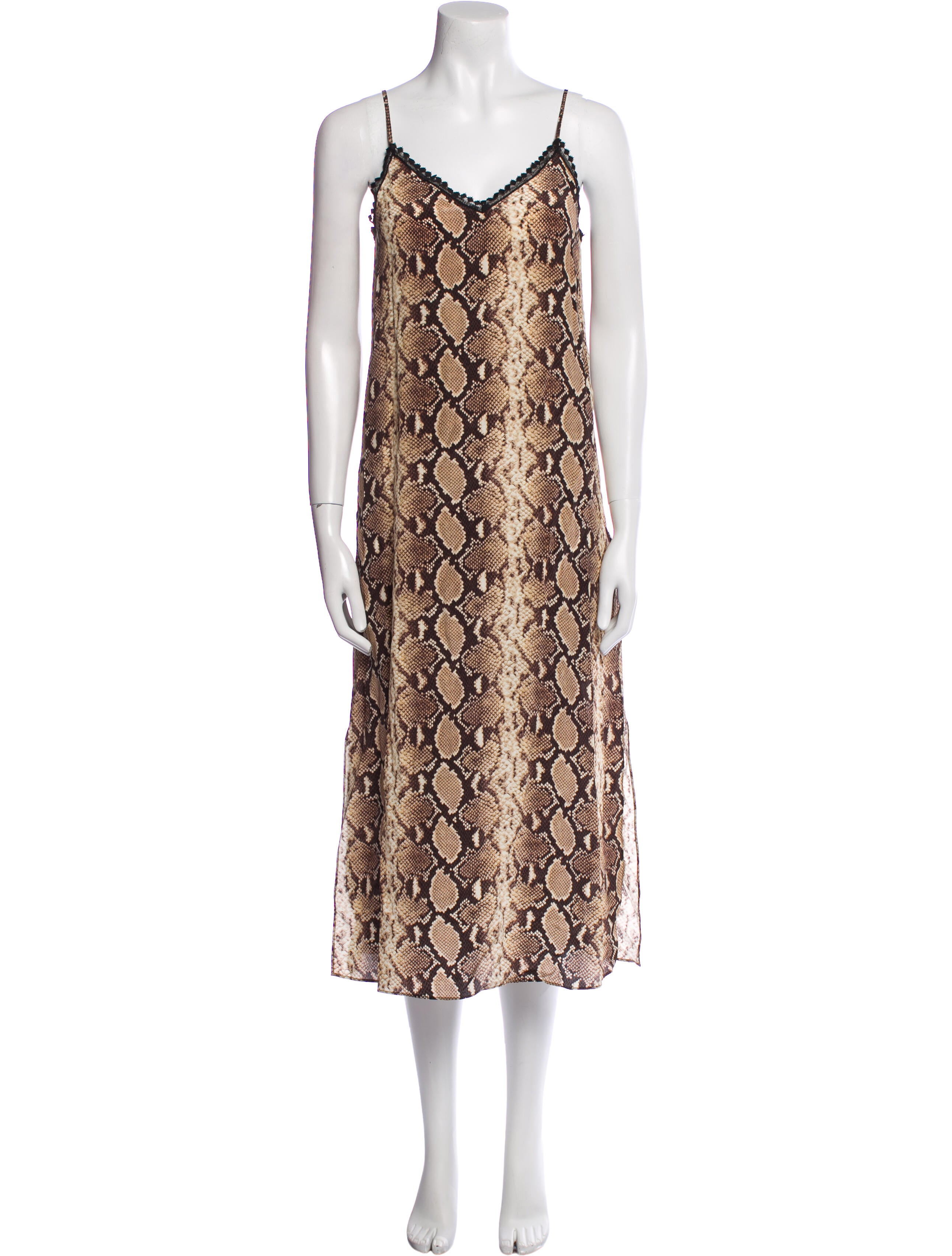 The Kooples Silk Midi Length Dress w/ Tags