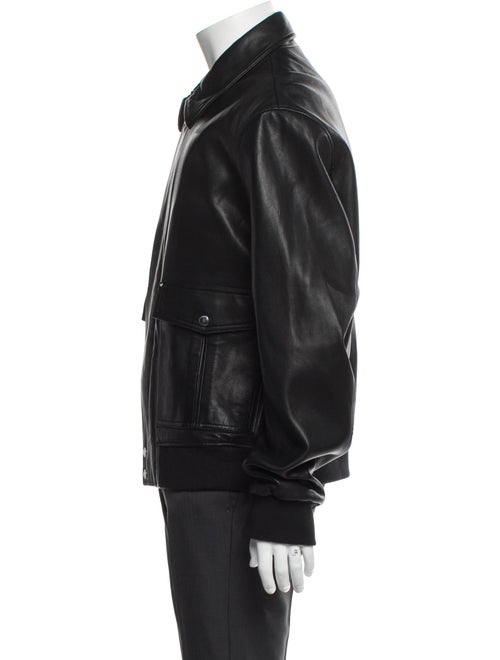 The Kooples Lambskin Bomber Jacket
