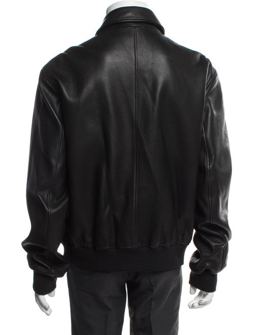 The Kooples Lambskin Bomber Jacket