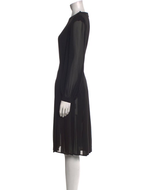 The Kooples Crew Neck Midi Length Dress