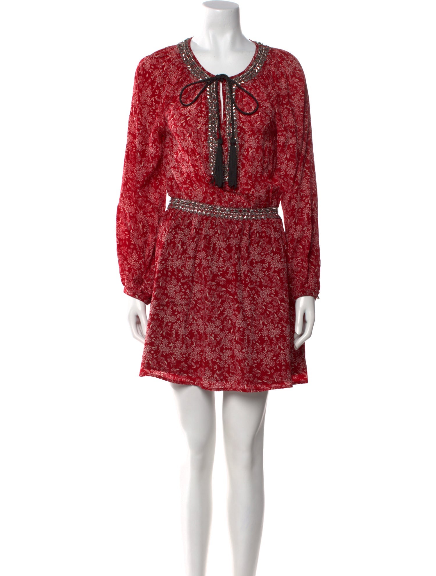 The Kooples Silk Mini Dress